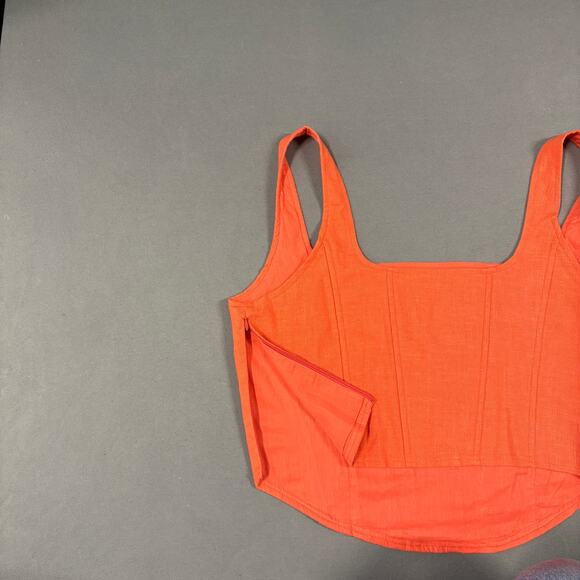 Aureta Sophia Bustier Size XL Flame Orange Women's AETA-WS9 - Picture 4 of 10